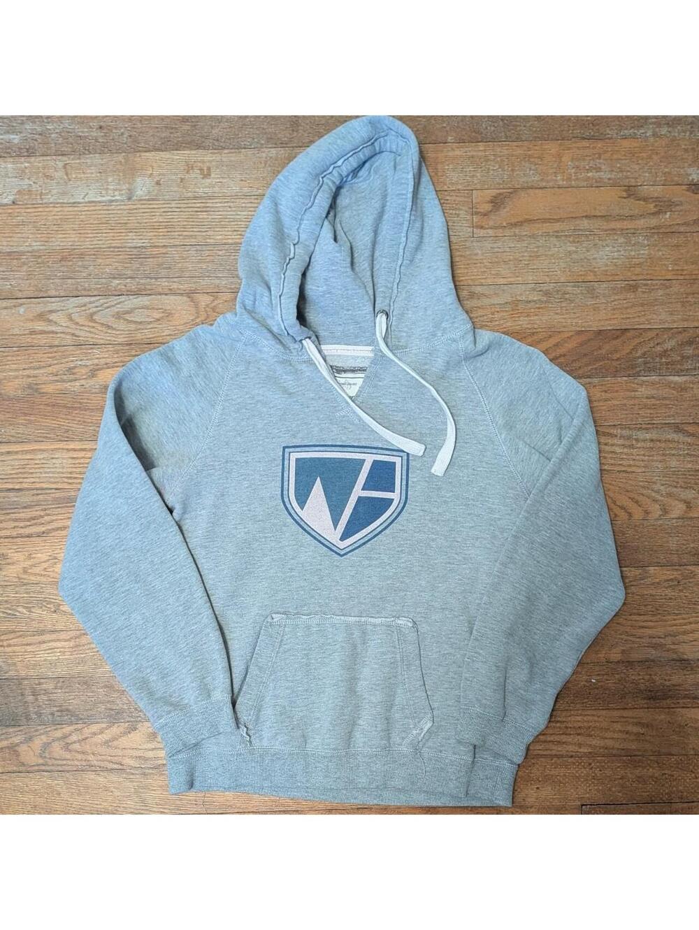 Vintage 2000s Wild Alpine Wrangell Mountains Alaska Hoodie Gray Gorpcore  Small